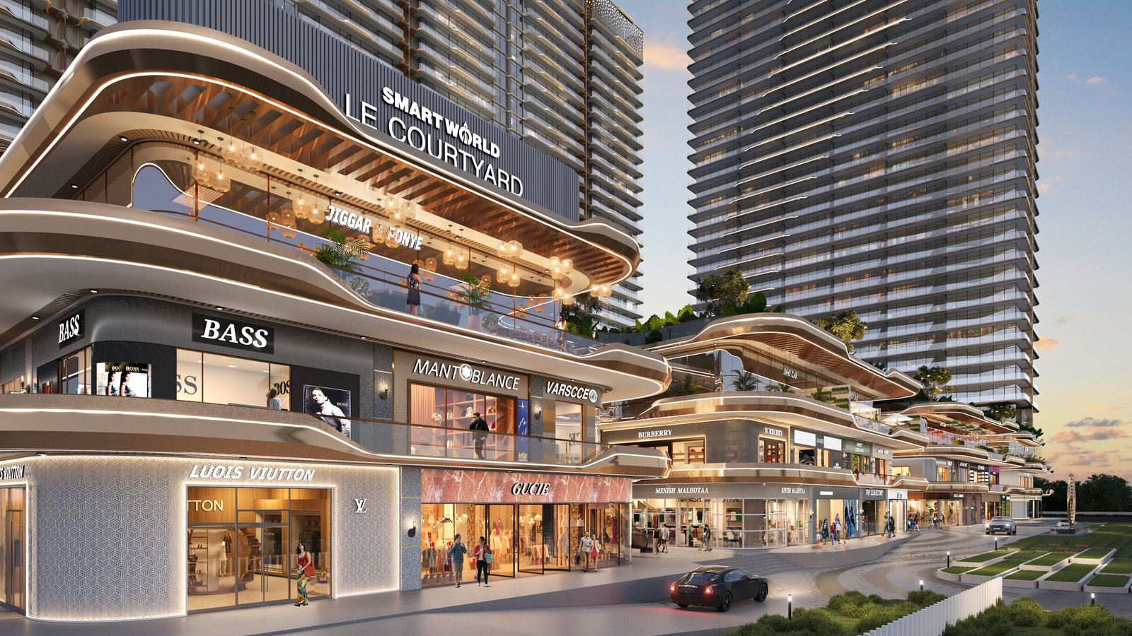 Smartworld Le Courtyard
